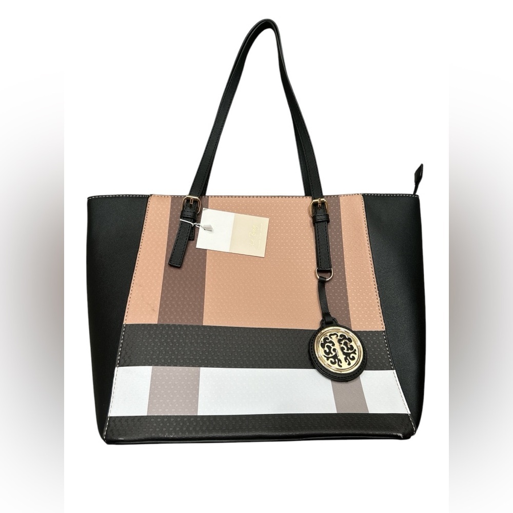 Le Bag Large Designer Leather Tote Satchel Bag NWT